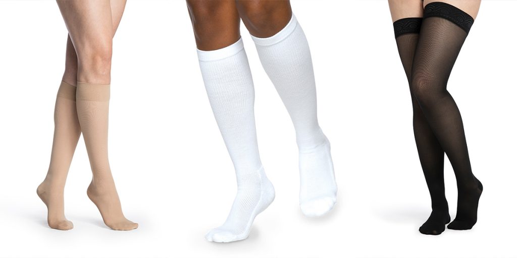 Men Women Plus Size Medical Compression Thigh High Stockings for Varicose  Veins Edema - China Medical Rehabilitation Supplies, Medical Equipment